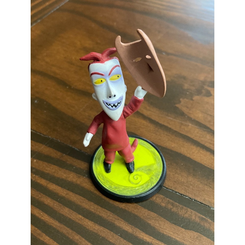 Lock Red Devil The Nightmare Before Christmas‎ Cake Topper Figure Halloween